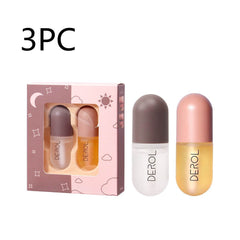 Day Night Instant Volume Lip Plumper Oil Clear Lasting Nourishing Repairing Reduce Lip Fine Line Care Lip Beauty Cosmetic - ProTrendyz