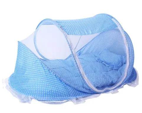 Foldable Baby Bed Net With Pillow Net Sleep Relax Play Eat US - ProTrendyz