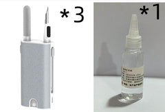 5 In 1 Screen Cleaner Kit Camera Phone Tablet Laptop Screen Cleaning Tools Earphone Cleaning Brush Pen For Office - ProTrendyz