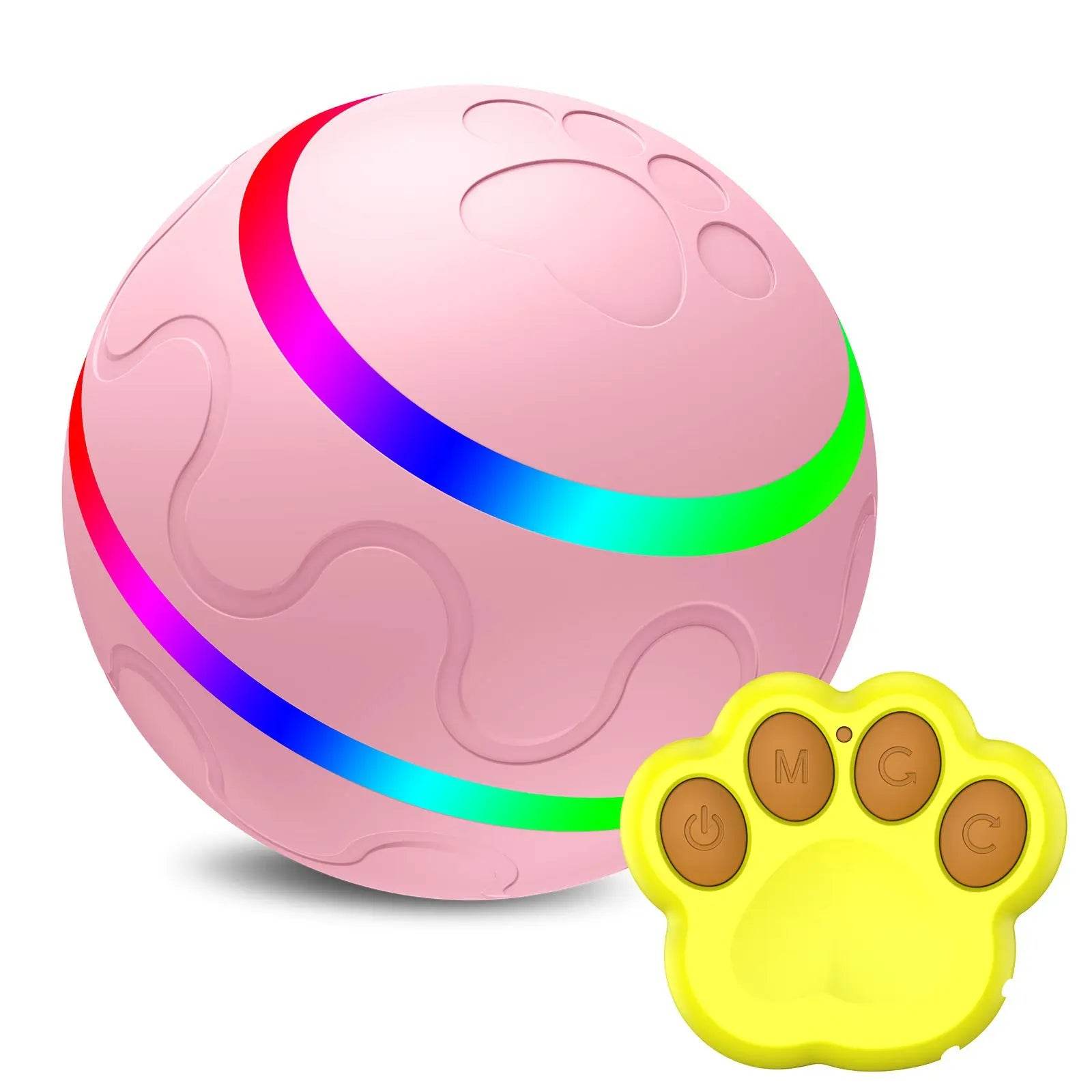 Pet New Cat Wicked Ball Toy Intelligent Ball USB Cat Toys Self Rotating Ball Automatic Rotation Ball - ProTrendyz