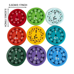 Math Fidget Spinners Fingertip Math Puzzle Toys Math Games Math Operations Decompression Games Desktop Math Multiplication Games - ProTrendyz