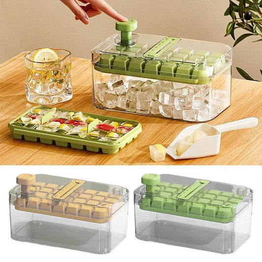 28 56 Grids Reusable Ice Mold Ice Cubes Tray DIY Moulds Ice Cubes Maker Release Homemade Ice Cubes Tray Mold Home Ice Making Tool - ProTrendyz