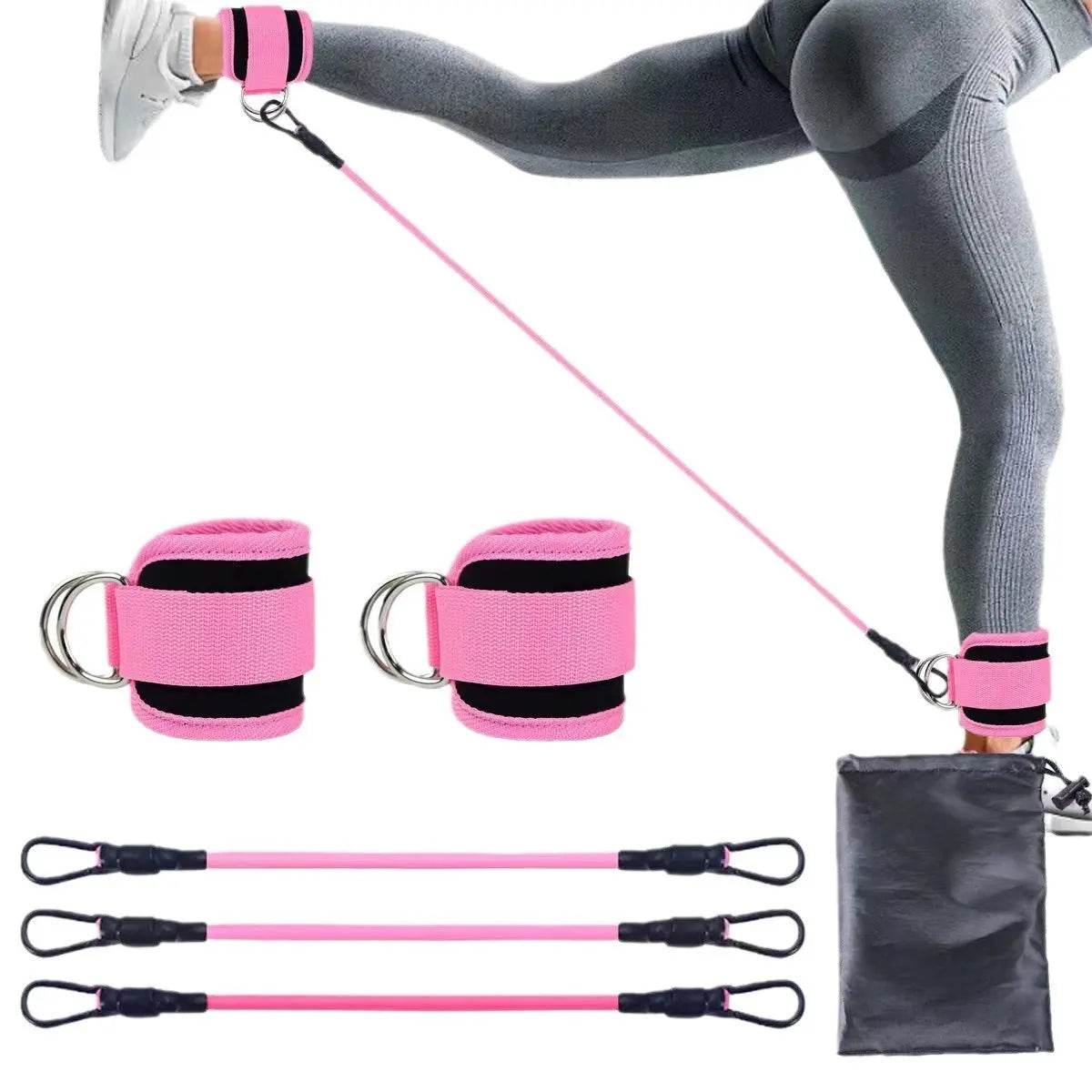 Ankle Ring Leggings Straps Gantry Ankle Foot Buckle Trainer 10 Pounds 20 Pounds 30 Pounds - ProTrendyz