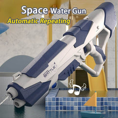 Space Water Gun Electric Automatic Water Absorption Water Fights Toy Outdoor Beach Swimming Pool Bath Toys For Children Kid Gift - ProTrendyz