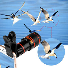 Zoom Mobile Phone Clip-On Retractable Telescope Camera Lens For Galaxy S3 S4 S5 S6 S7 Edge Phone - ProTrendyz