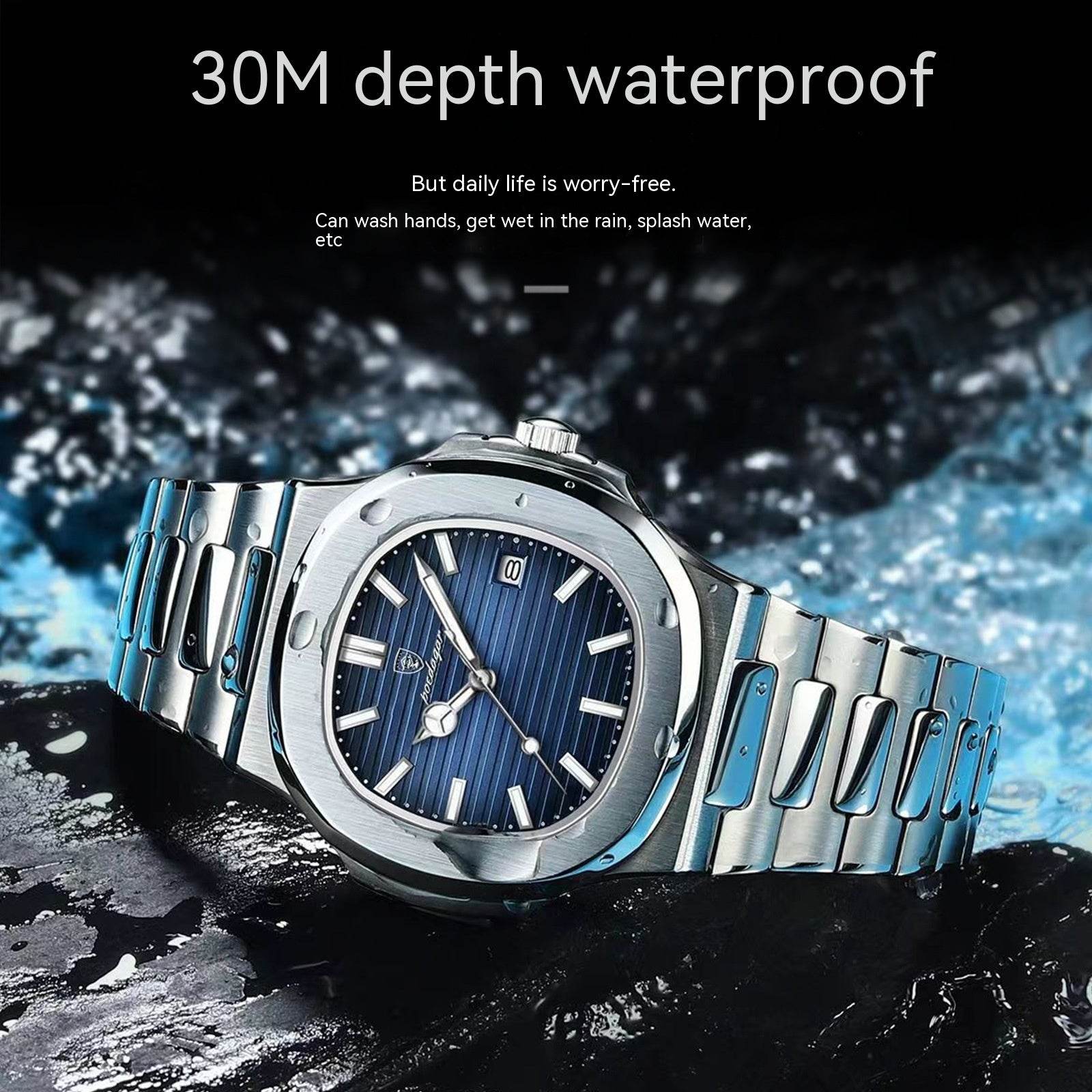 New Waterproof Men's Quartz Watch - ProTrendyz