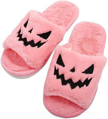 Halloween Shoes Winter Cute Warm Home Slippers Women - ProTrendyz