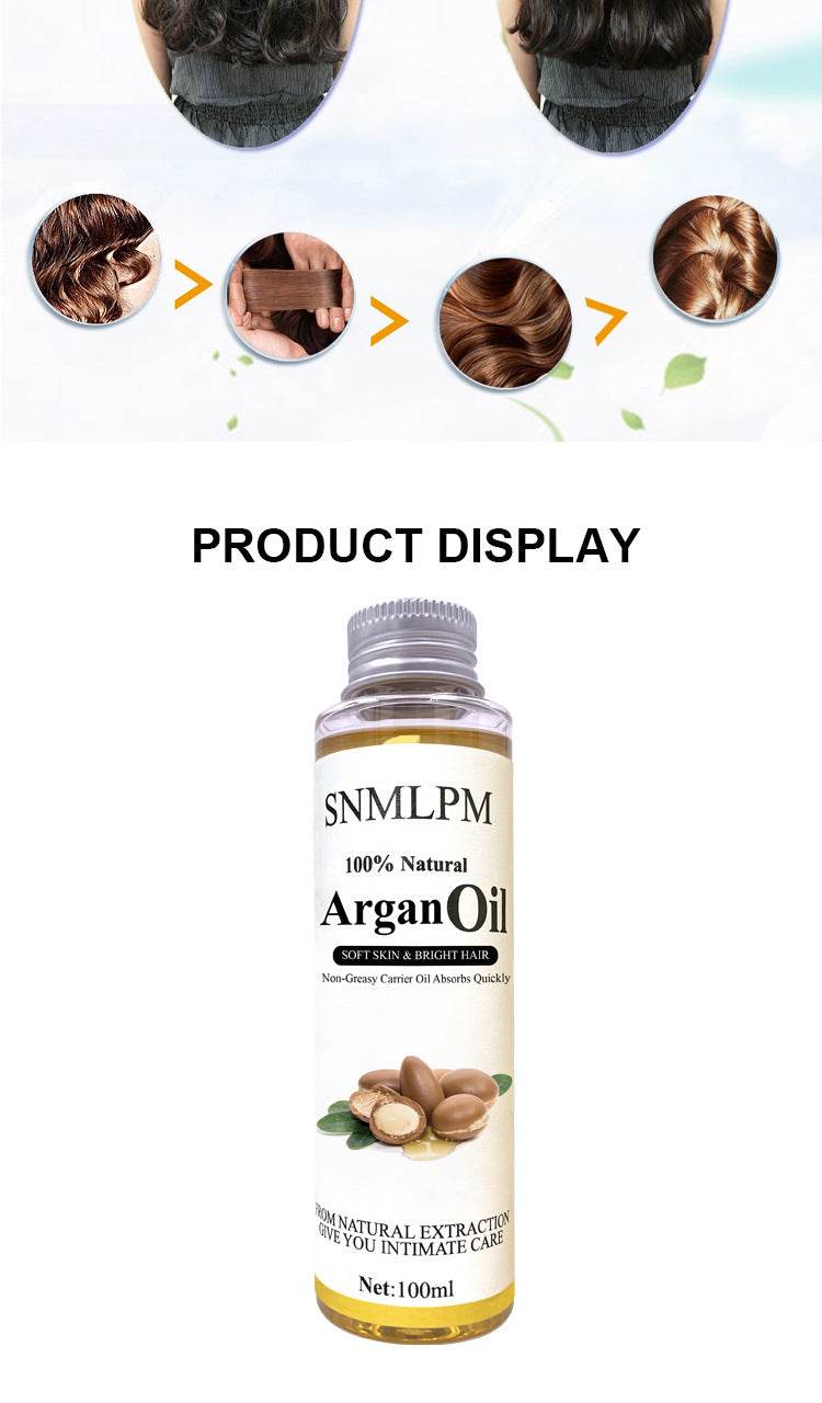 Natural Argan Hair Oil 100m Deep Moisturizing High Quality Factory Wholesale - ProTrendyz