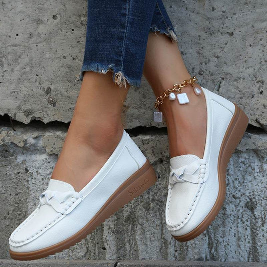Women Flats Shoes Weave Design Soft Spring Summer Shoes - ProTrendyz