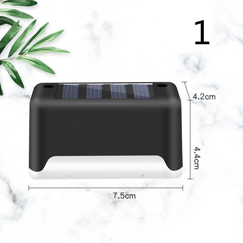 New Upgrade Waterproof LED Solar Fence Lamp Solar Deck Lights Solar Step Light Outdoor For Patio Stairs Garden Pathway Step Yard - ProTrendyz