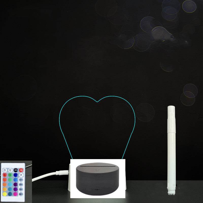 3D Acrylic Board Handwriting Message Board LED Light - ProTrendyz