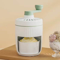 Hand-cranked Ice Shaving Machine Small Household Ice Crusher Hand-cranked Smoothie Machine Hail Ice Machine Kitchen Gadgets - ProTrendyz