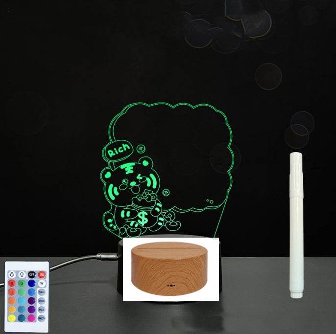 3D Acrylic Board Handwriting Message Board LED Light - ProTrendyz