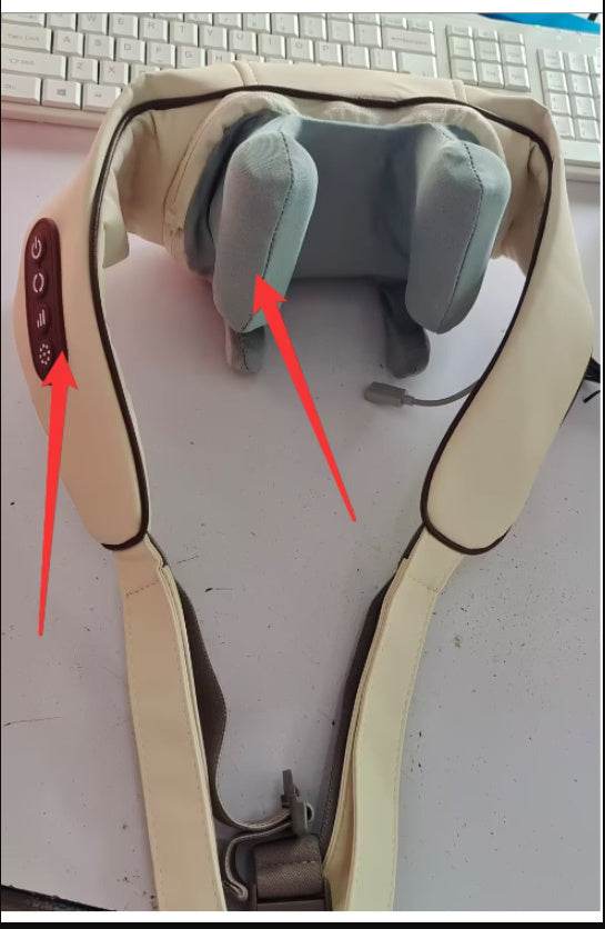 Home Kneading Hot Compress Shoulder And Neck Massager - ProTrendyz