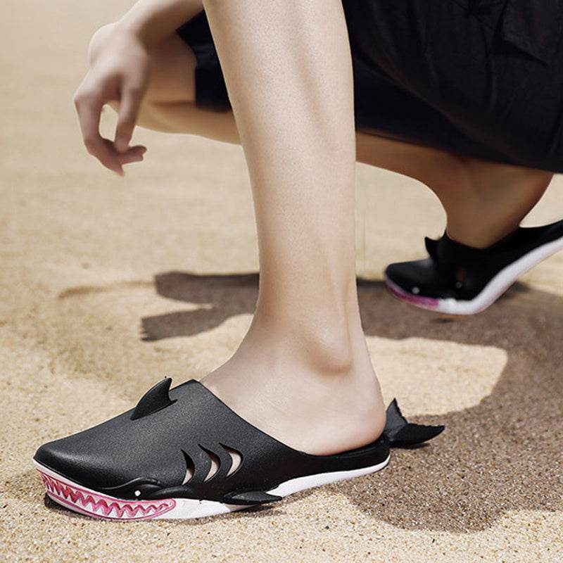 Shark Slippers Beach Shoes Home Flat Slippers Women Men - ProTrendyz
