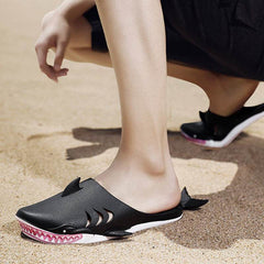 Shark Slippers Beach Shoes Home Flat Slippers Women Men - ProTrendyz