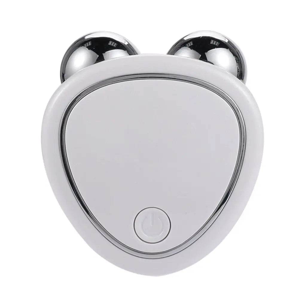 Portable Facial Micro-current Beauty Instrument For Lifting Thinning And Reducing Edema With Double Roller Massager - ProTrendyz