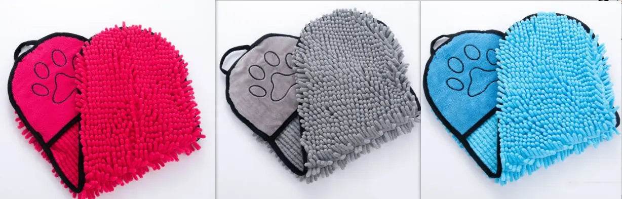 Dogs Cats Towels Super Absorbent Dog Bathrobe Microfiber Bath Towels Quick-Drying Cat Bath Towel For Pets Towel Dog Towels Pet Products - ProTrendyz