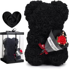 Rose Bear Preserved Fresh Flower Valentine's Day Birthday Gift - ProTrendyz