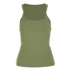 Y2K Invisible Camisole Vest Ins Fashion Slim U-neck Top Summer Women's Clothing - ProTrendyz