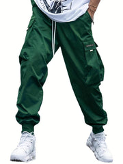 Multi-pocket Cargo Pants Men's Casual Hip-Hop Drawstring Trousers Outdoor Streetwear Sports Pant - ProTrendyz