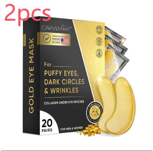 Eye Bag Removal Wrinkle Lifting And Tightening 24K Gold Eye Mask Patch - ProTrendyz