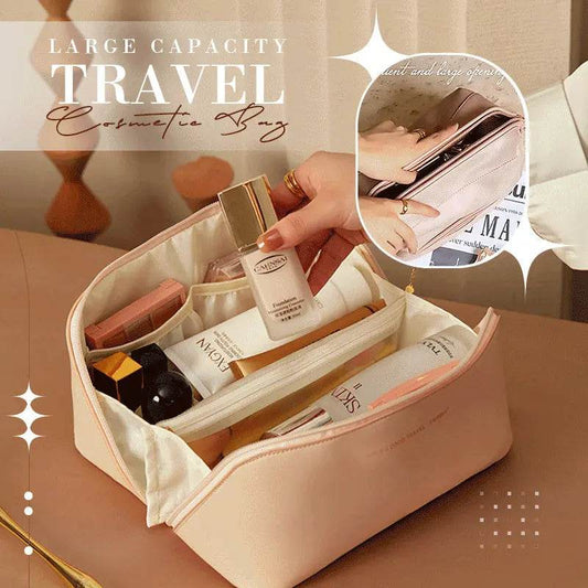 Travel Cosmetic Bag Large Capacity Multifunction Travel Cosmetic Bag Women Toiletries Organizer Female Storage Make Up Case Tool US - ProTrendyz