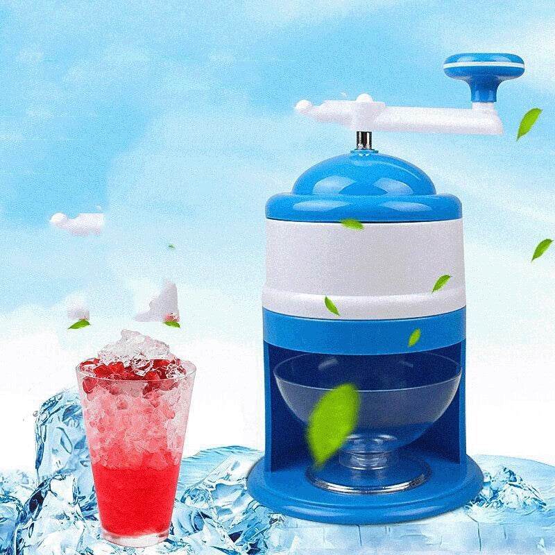 Portable Manual Ice Crushers Hand Crank Ice Shaver Shave Ice Machine Smoothie Maker Household Kitchen Bar Ice Blender Drink Tool Summer Gadgets - ProTrendyz