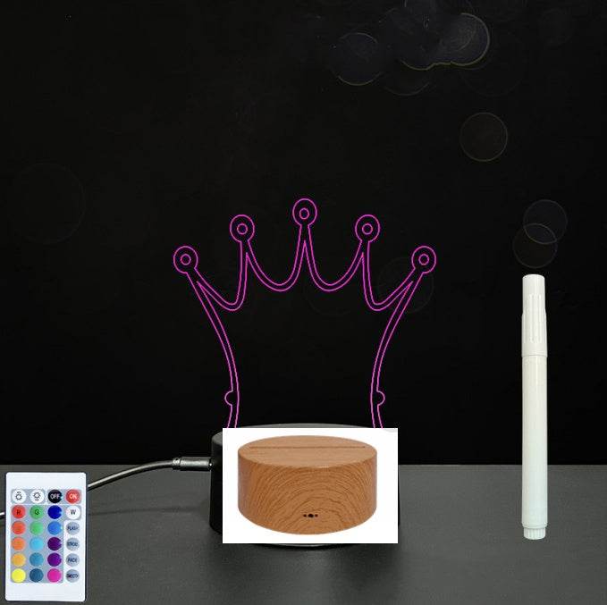 3D Acrylic Board Handwriting Message Board LED Light - ProTrendyz