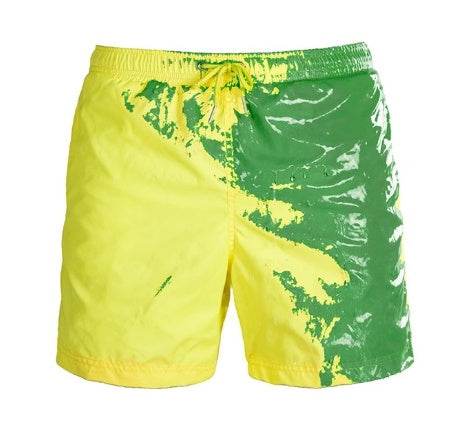 Magical Change Color Beach Shorts Summer Men Swimming Trunks Swimwear Swimsuit Quick Dry bathing shorts Beach Pant - ProTrendyz