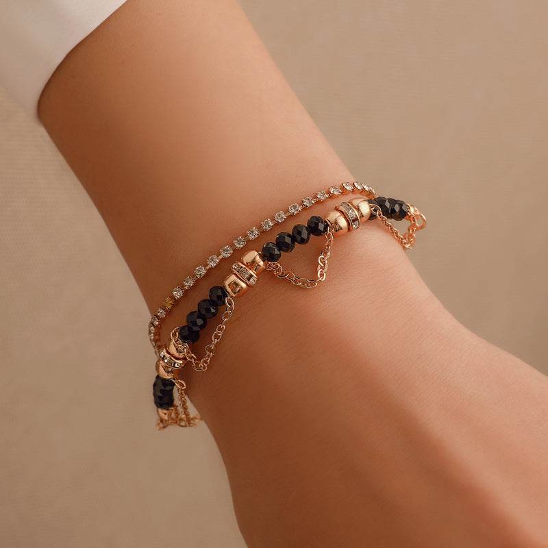 Bracelets Ethnic Style Beaded Diamond Tassel Bracelet - ProTrendyz