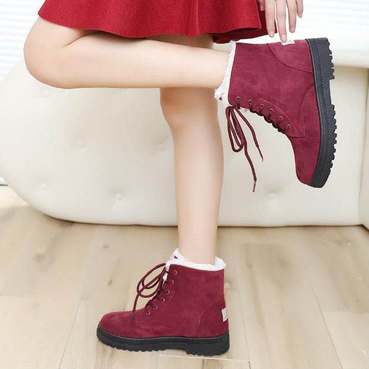 Winter Snow Boots With Warm Plush Ankle Boots For Women Shoes - ProTrendyz