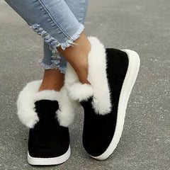Snow Boots Warm Winter Shoes Plush Fur Ankle Boots Women - ProTrendyz