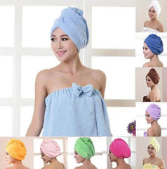 Women's Hair Dryer Cap, Absorbent Dry Hair Towel - ProTrendyz