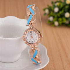 Leaf bracelet quartz wrist watch - ProTrendyz