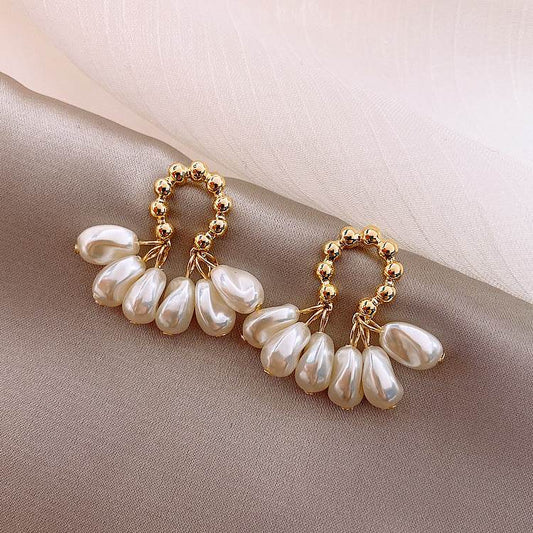 Female Baroque Pearl Earrings - ProTrendyz