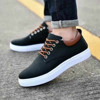 Breathable mens casual canvas sport shoes - ProTrendyz