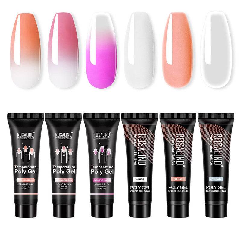 Multi-color mixed nail solid model glue - ProTrendyz