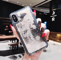 Compatible with Apple , Snowflakes Sands Mobile Shell Christmas - ProTrendyz
