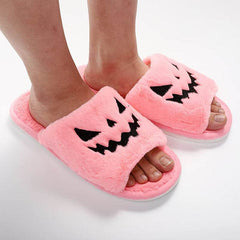 Halloween Shoes Winter Cute Warm Home Slippers Women - ProTrendyz