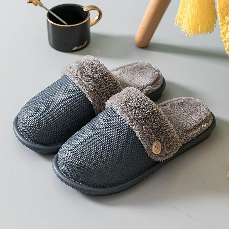 New Autumn And Winter Warm Household Non-slip Home Indoor Removable Slippers - ProTrendyz