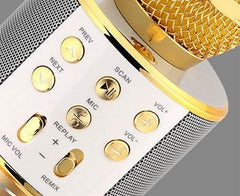 Wireless Microphone Portable Bluetooth Mini Home Ktv For Music Playing Singing Speaker Player - ProTrendyz