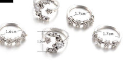 Shining Star Tassel Earrings Back Hanging Exquisite Earrings - ProTrendyz