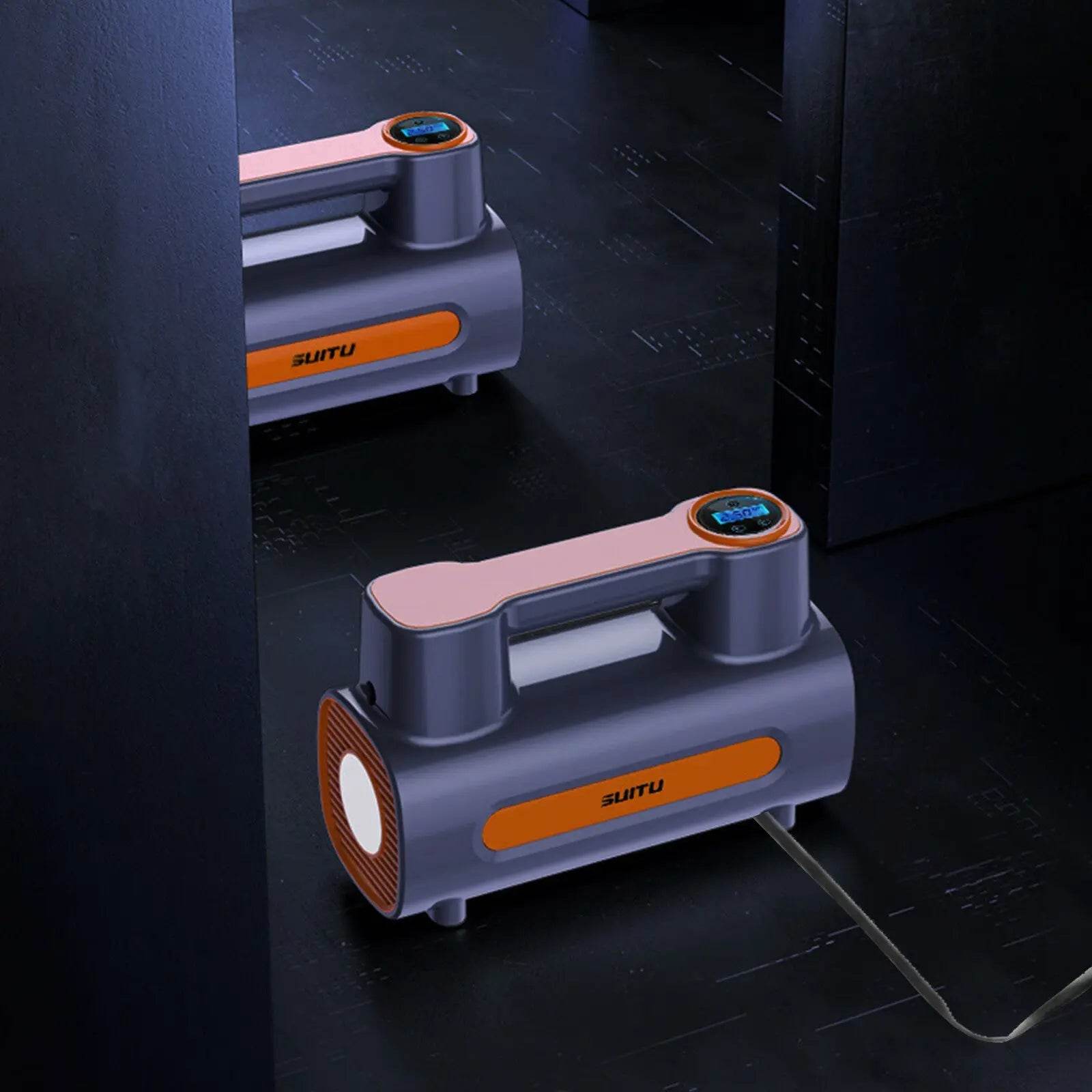 Tire Inflator 12V DC Portable Compressor Electric DC Auto Tire Pumps For Car Tires Emergency - ProTrendyz