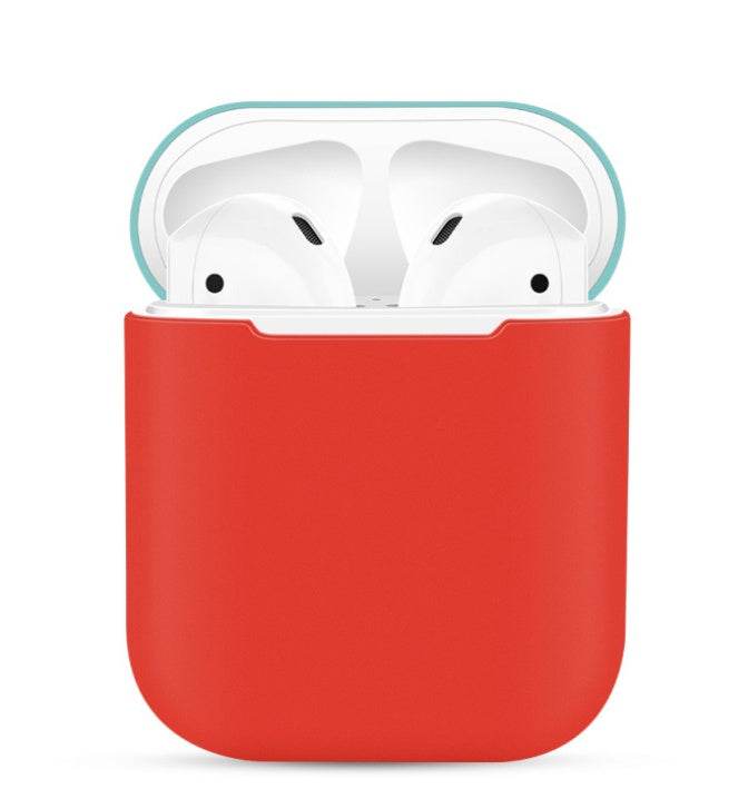 Compatible with Apple, Protective cover Suitable for Bluetooth wireless headset charging box protection shell anti-portable silicone sleeve - ProTrendyz