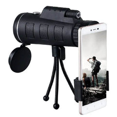 Compatible with Apple, Monocular Telescope Zoom Scope with Compass Phone Clip Tripod US - ProTrendyz