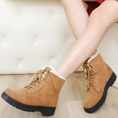 Winter Snow Boots With Warm Plush Ankle Boots For Women Shoes - ProTrendyz