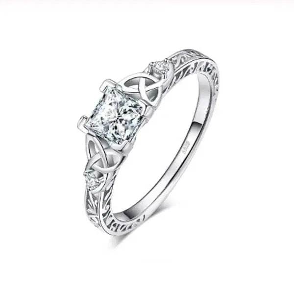 Woman's Engagement Ring Wedding Ring - ProTrendyz