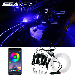 Car Fiber Optic Ambient Light Modified Car Interior Cool Light APP Rhythm Light - ProTrendyz