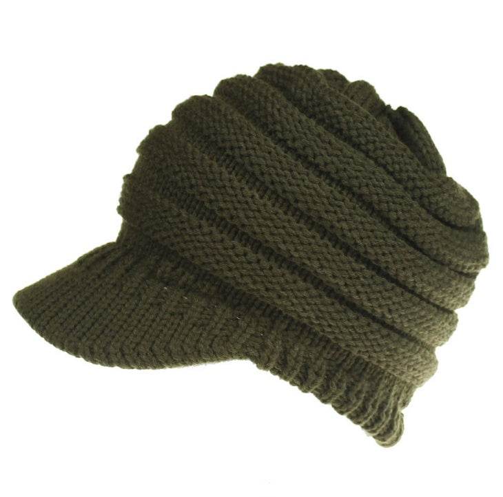 Women Ponytail Beanies Autumn Winter Hats Female Soft Knitting Caps Warm Ladies Skullies - ProTrendyz